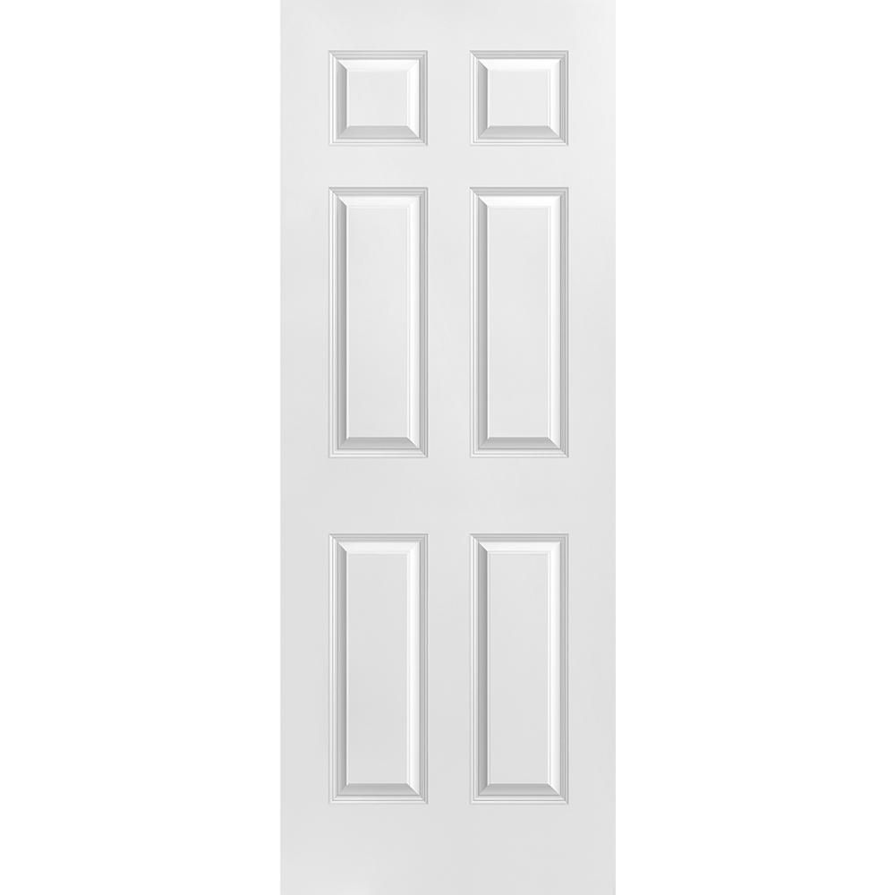 Six Panel Interior Hollow Core Door Only
