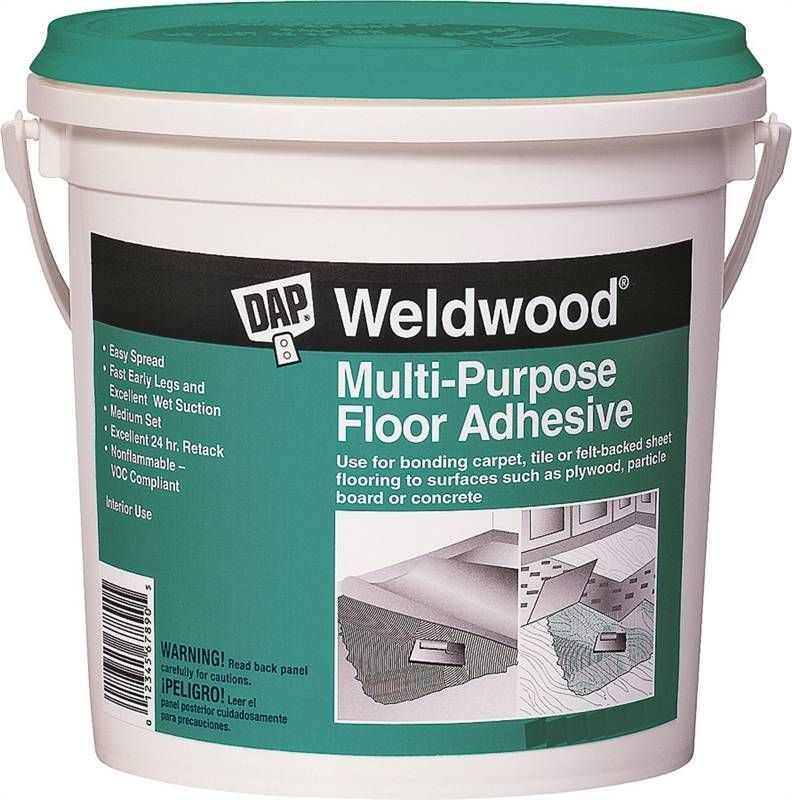 DAP Weldwood Floor Adhesive, 4 gal Pail