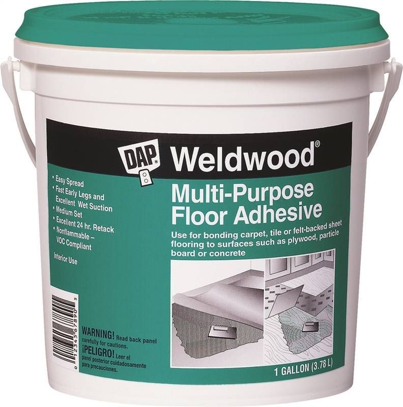 DAP Weldwood Floor Adhesive, 1 gal Pail