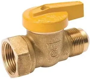 Mueller ProLine Gas Ball Valve 5/16 Flared x 3/4 Female