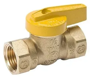 Mueller ProLine Gas Ball Valve 3/8 Female x 3/8 Female