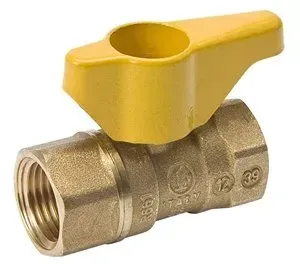 Mueller ProLine 2-Piece Gas Ball Valve 3/4 Female x 3/4 Female