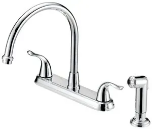 Boston Harbor Kitchen Faucet W/ Sprayer Chrome