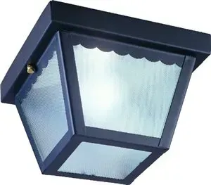 Boston Harbor Dimmable Porch Lamp, Black