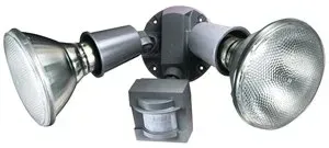 Heathco Adjustable Security Floodlights, 2 Lamp