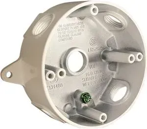 Hubbell Splice Box, 16.1 cu-in, 1-1/2 in D