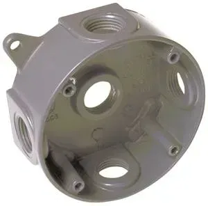 Hubbell Splice Box, 16.1 cu-in, 1-1/2 in D