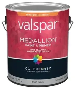 Exterior Semi-Gloss Paint & Primer