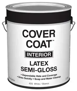 Interior Latex Semi-Gloss Cover Coat