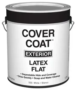 Exterior Latex Flat Cover Coat