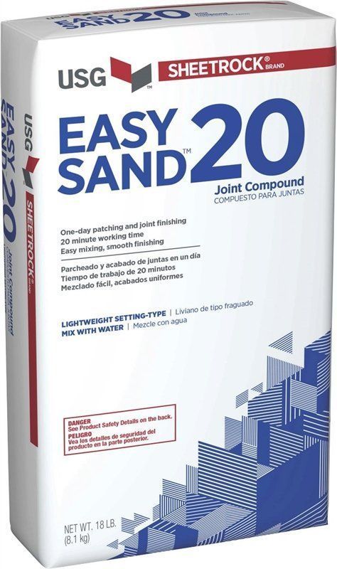 USG Easy Sand Joint Compound, Powder, 18 lb Bag