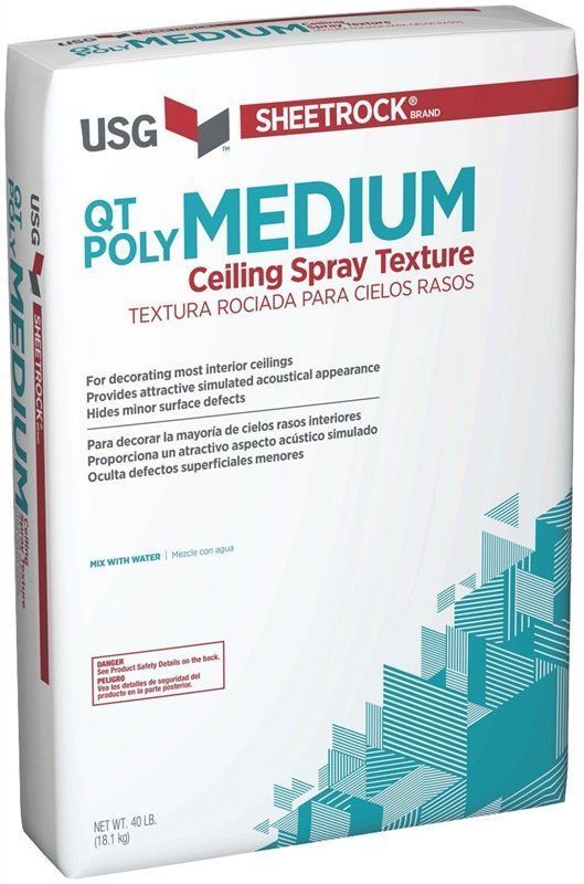 USG Medium Ceiling Spray Texture, 40 lb Bag