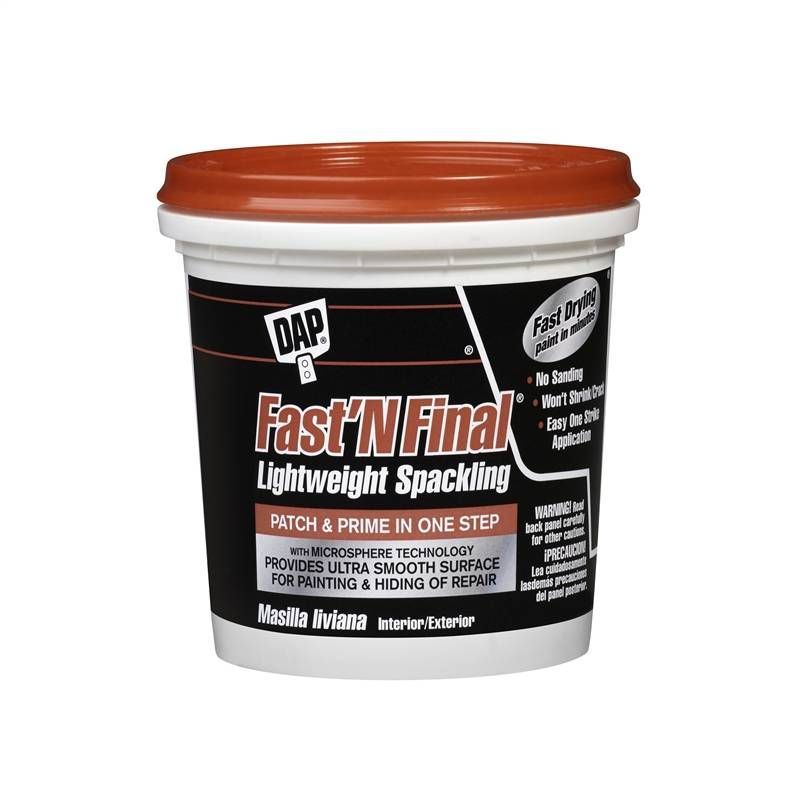 DAP Spackling Paste White, 1 Pint Tub