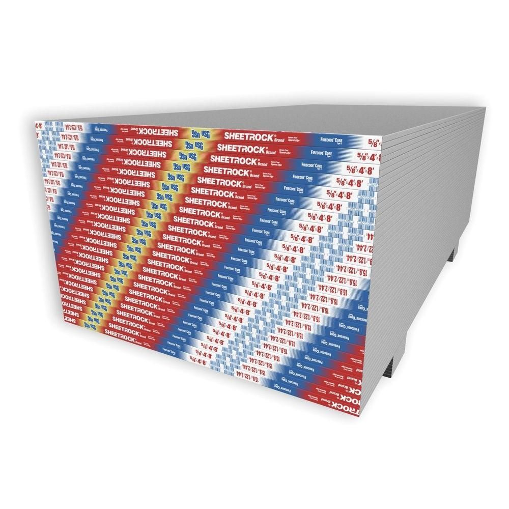 Sheetrock Fire Safety Rated 5/8