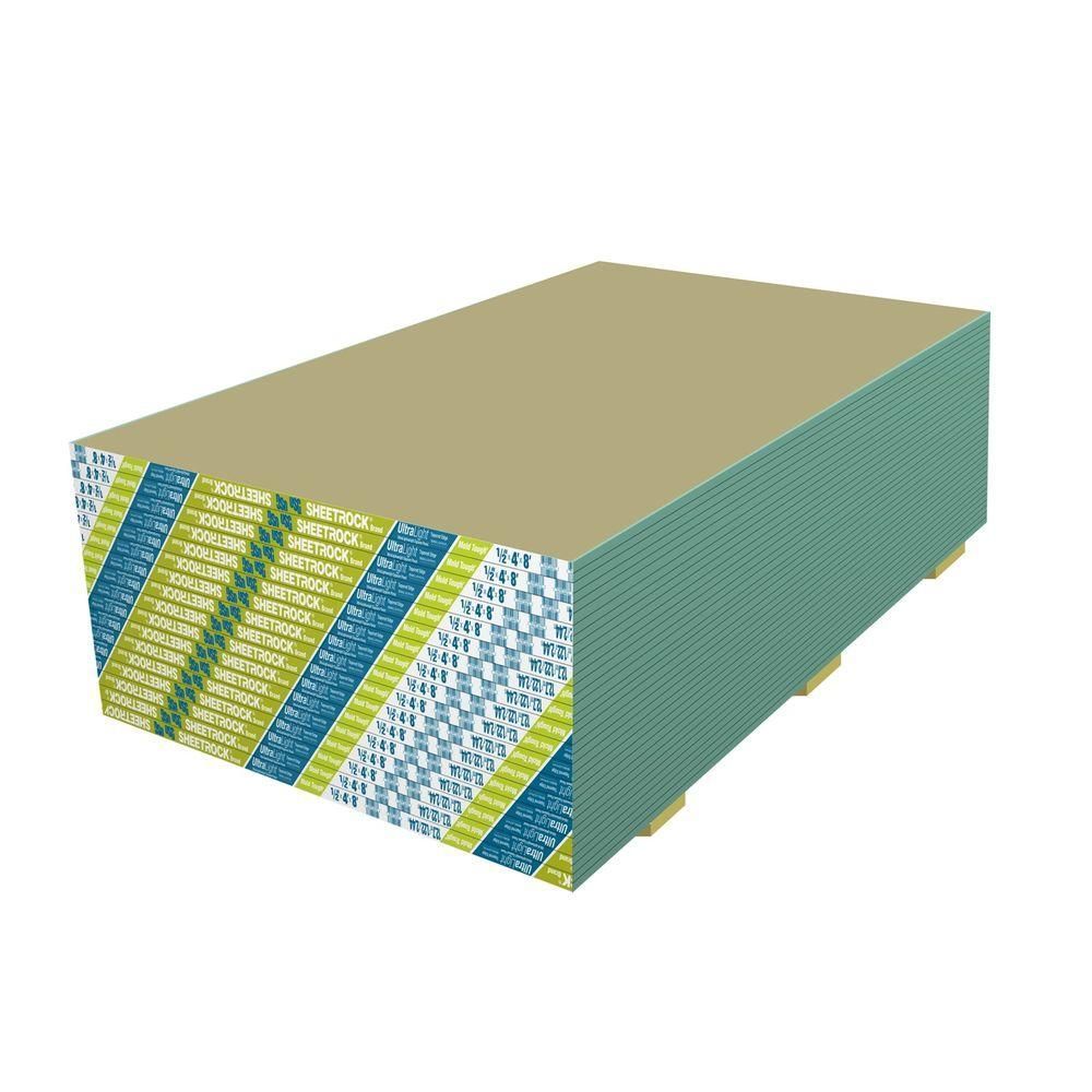 Sheetrock Green Moisture & Mold Rated 1/2