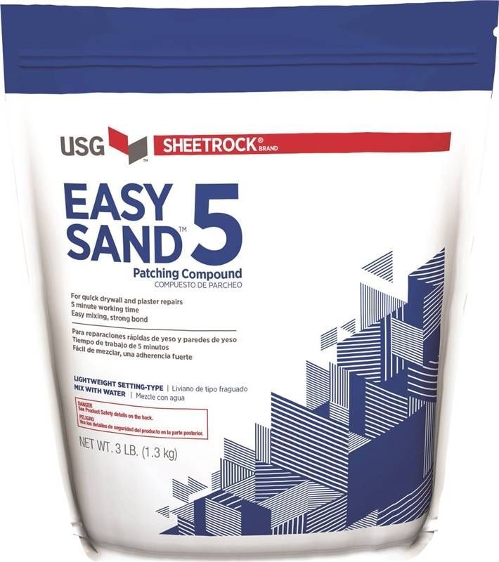USG Easy Sand Joint Compound, Powder, 3 lb Bag