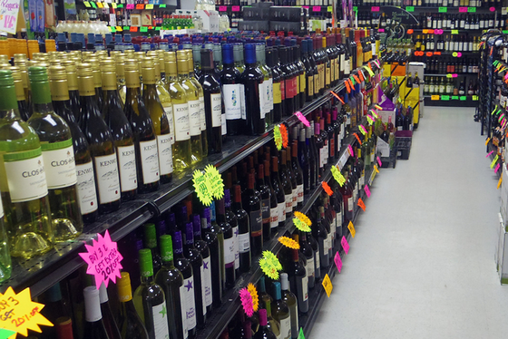 Large Selection of Wines