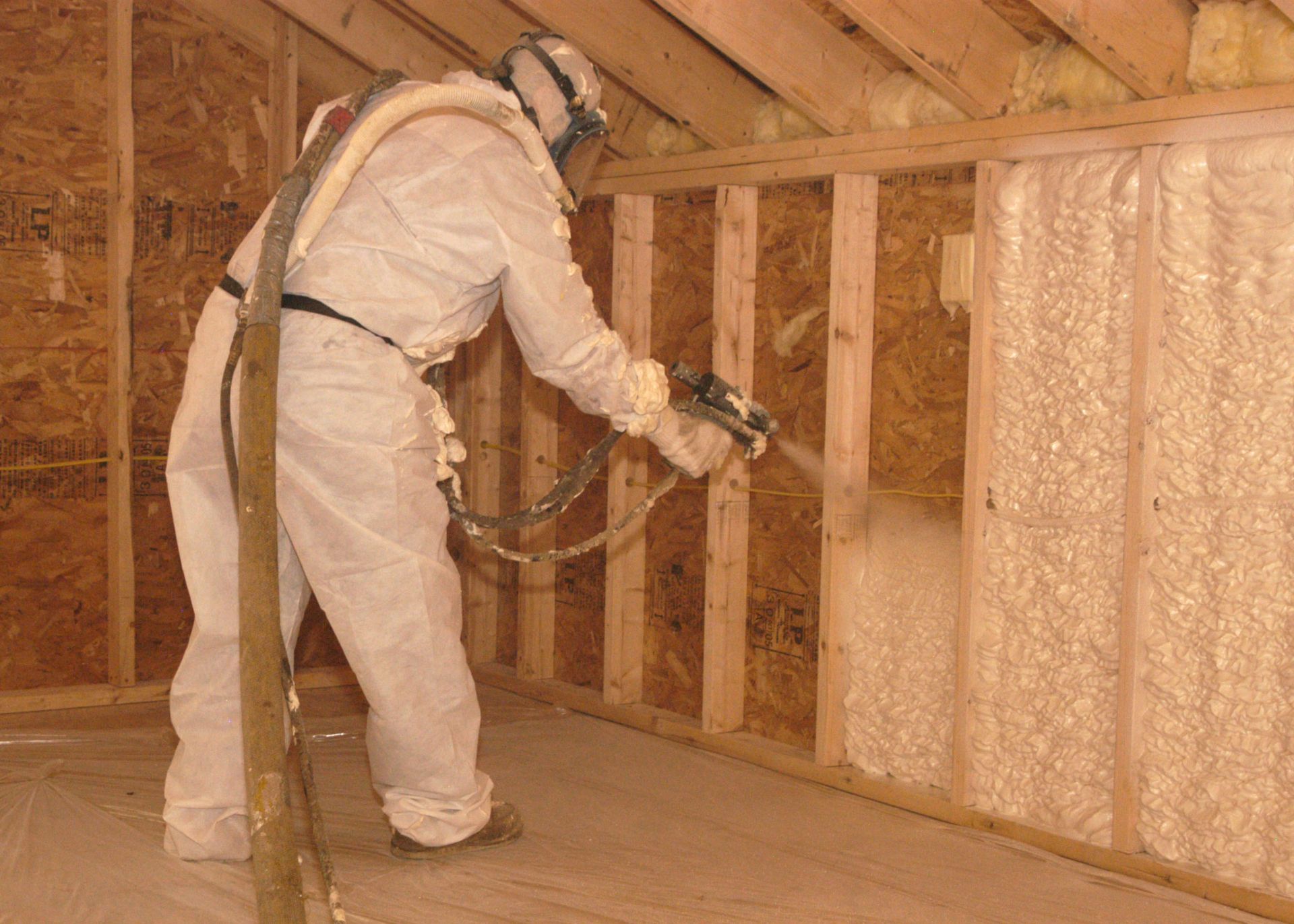 spray foam insulation