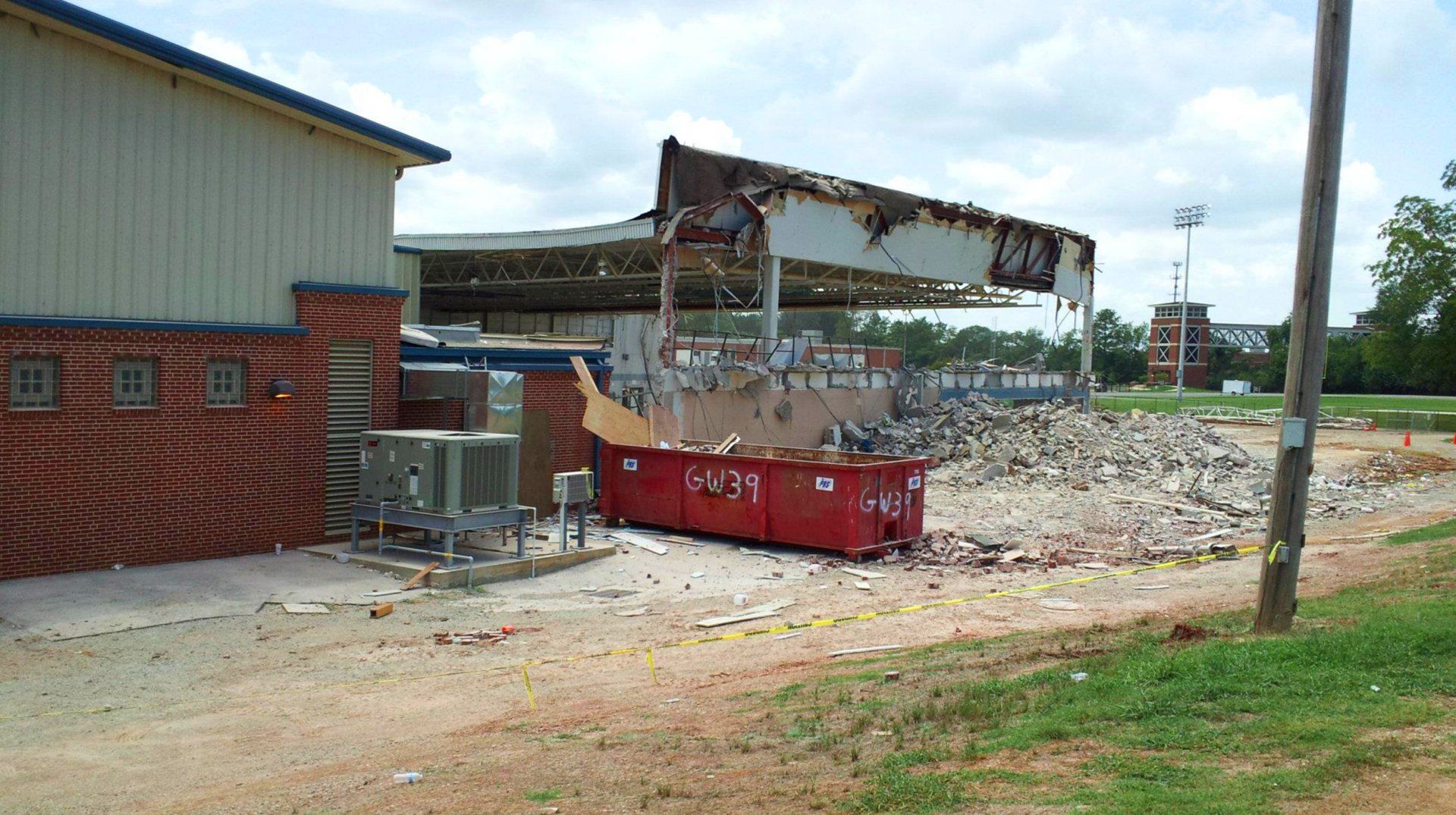 Commercial demolition