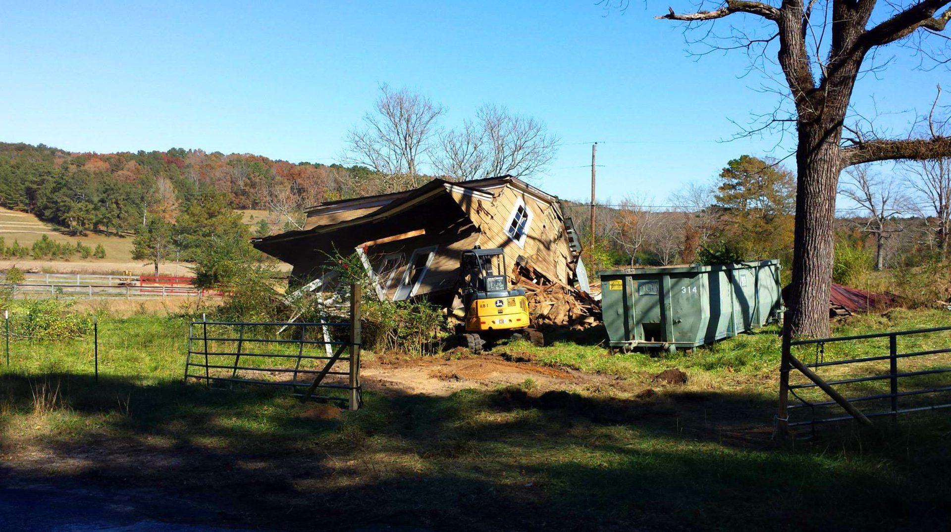 Residential demolition