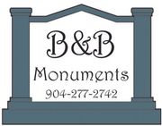B & B Monuments - logo