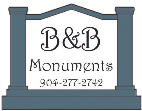 B & B Monuments - logo