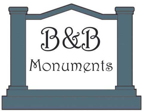 B & B Monuments - logo