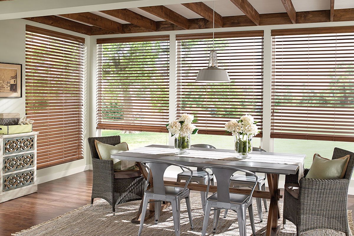 Wood blinds
