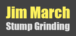Jim march stump grinding logo