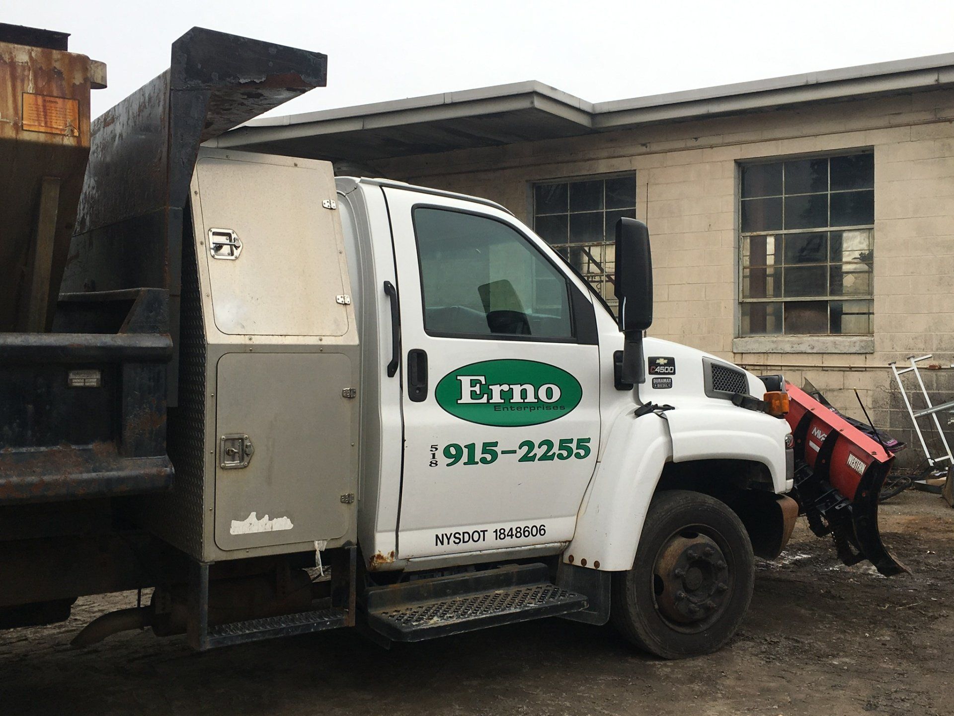 Erno Enterprises snow removal truck