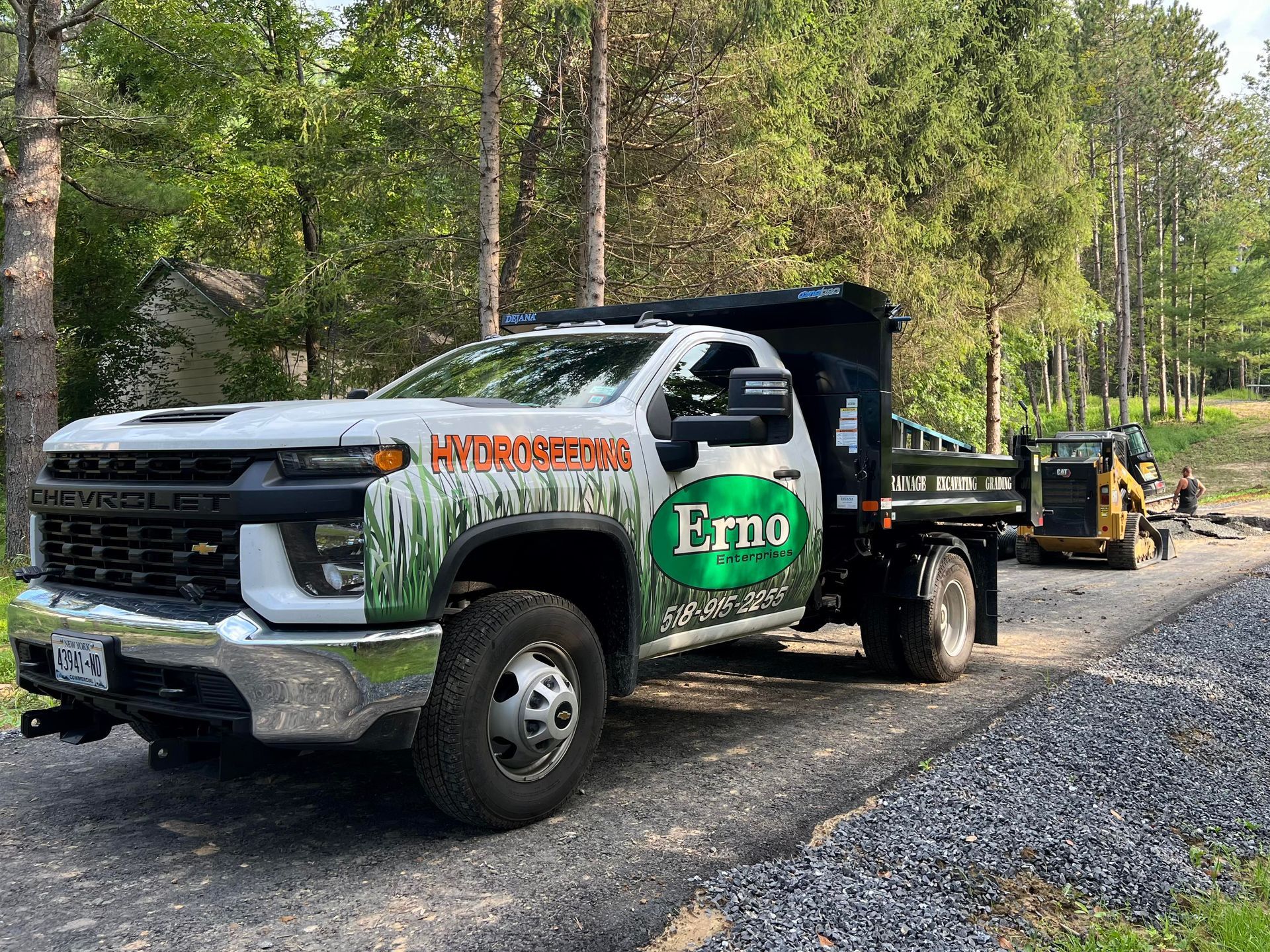 Erno Enterprises service truck .