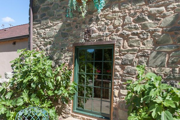 Establishment made mostly with brick