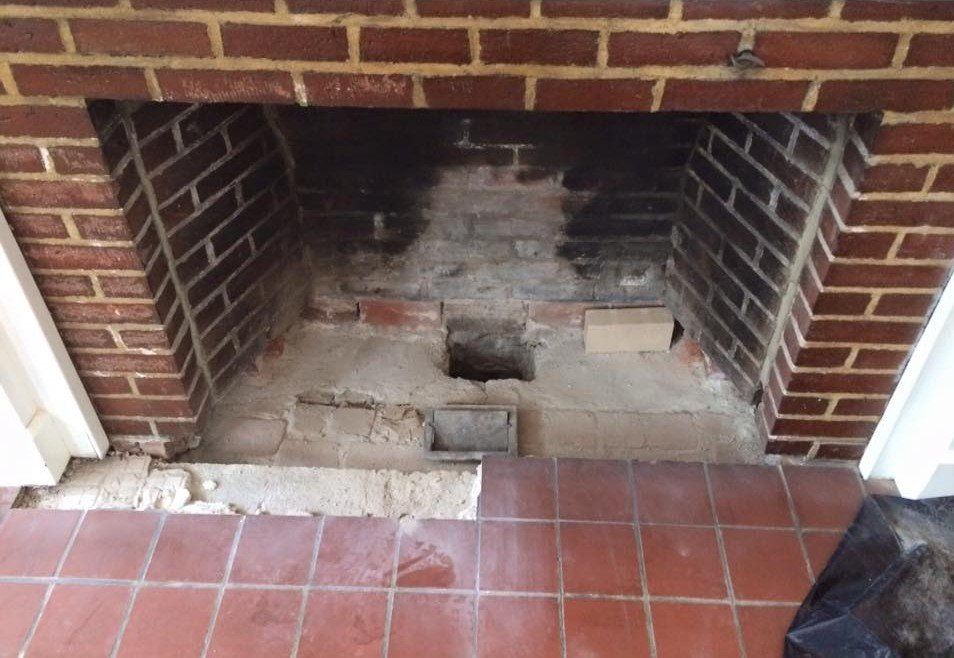 Fireplace repair