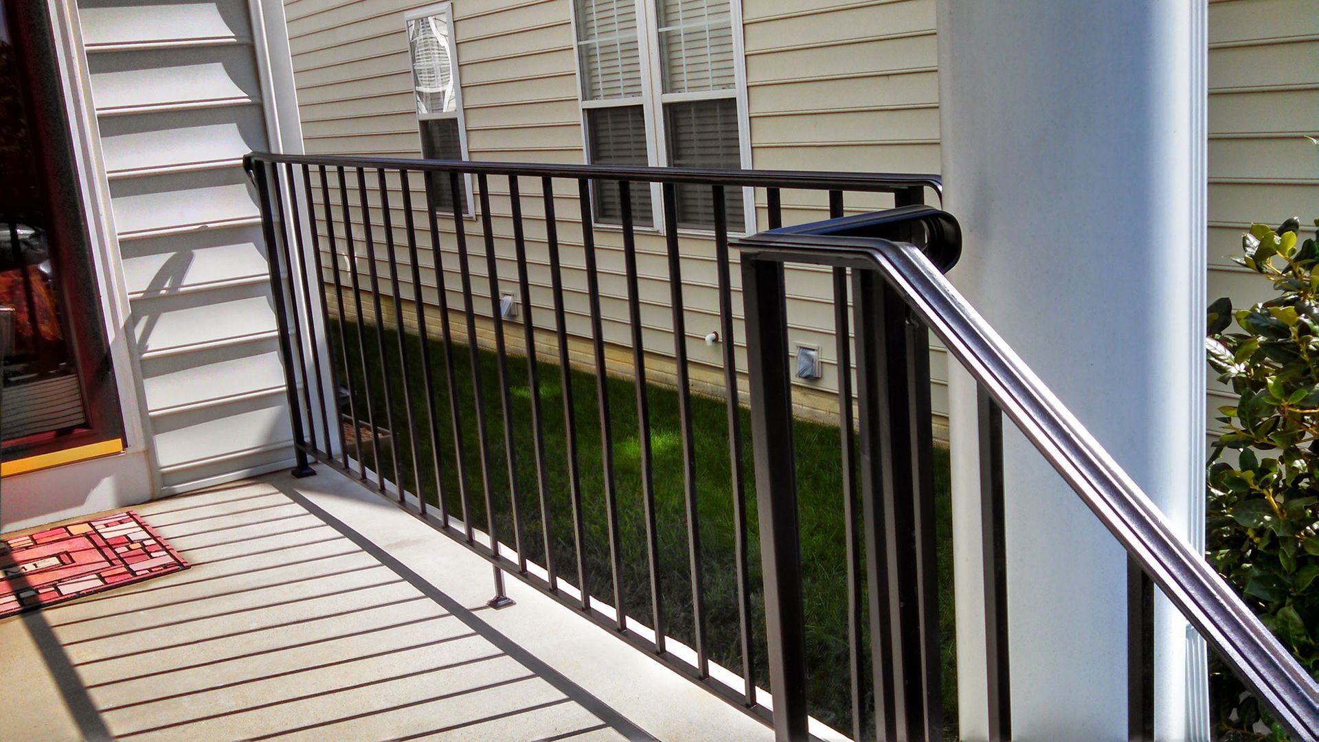 Iron railing
