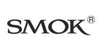 A black and white logo for smok on a white background.