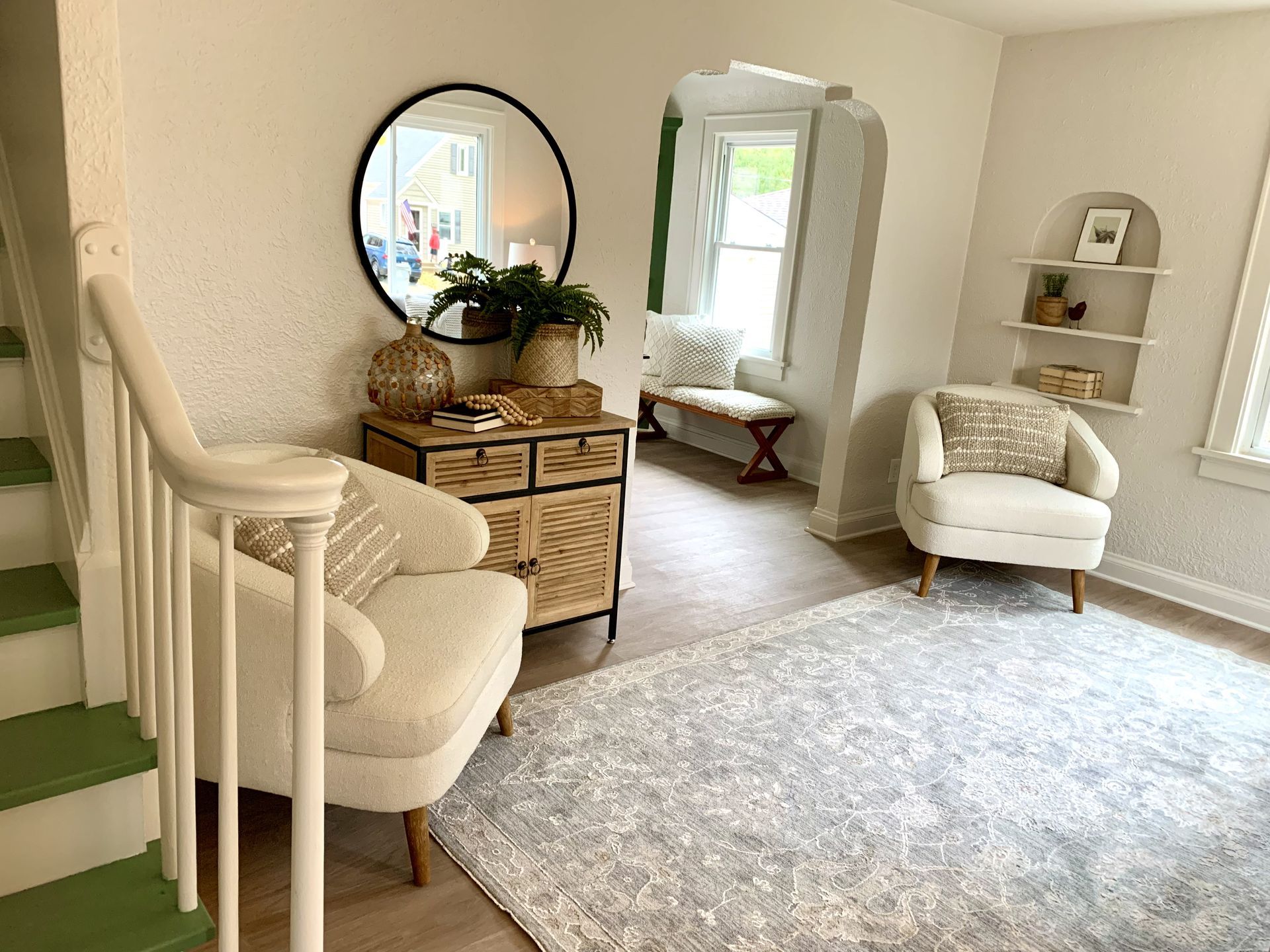 Cape Code Milwaukee living room