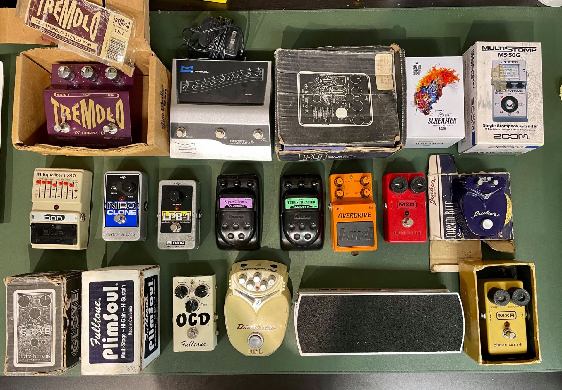 Guitar pedal effects