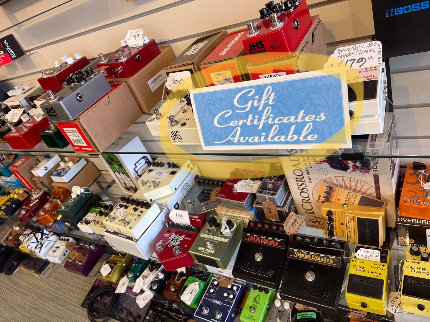 Assorted guitar effects