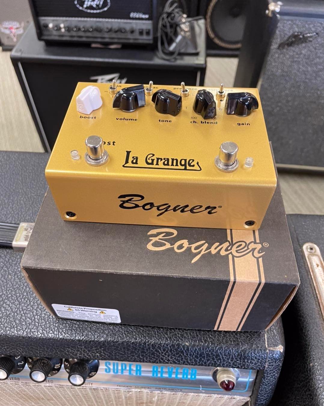 Yellow guitar effects