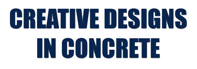Creative Designs In Concrete - logo