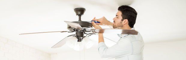 Ceiling fan installation