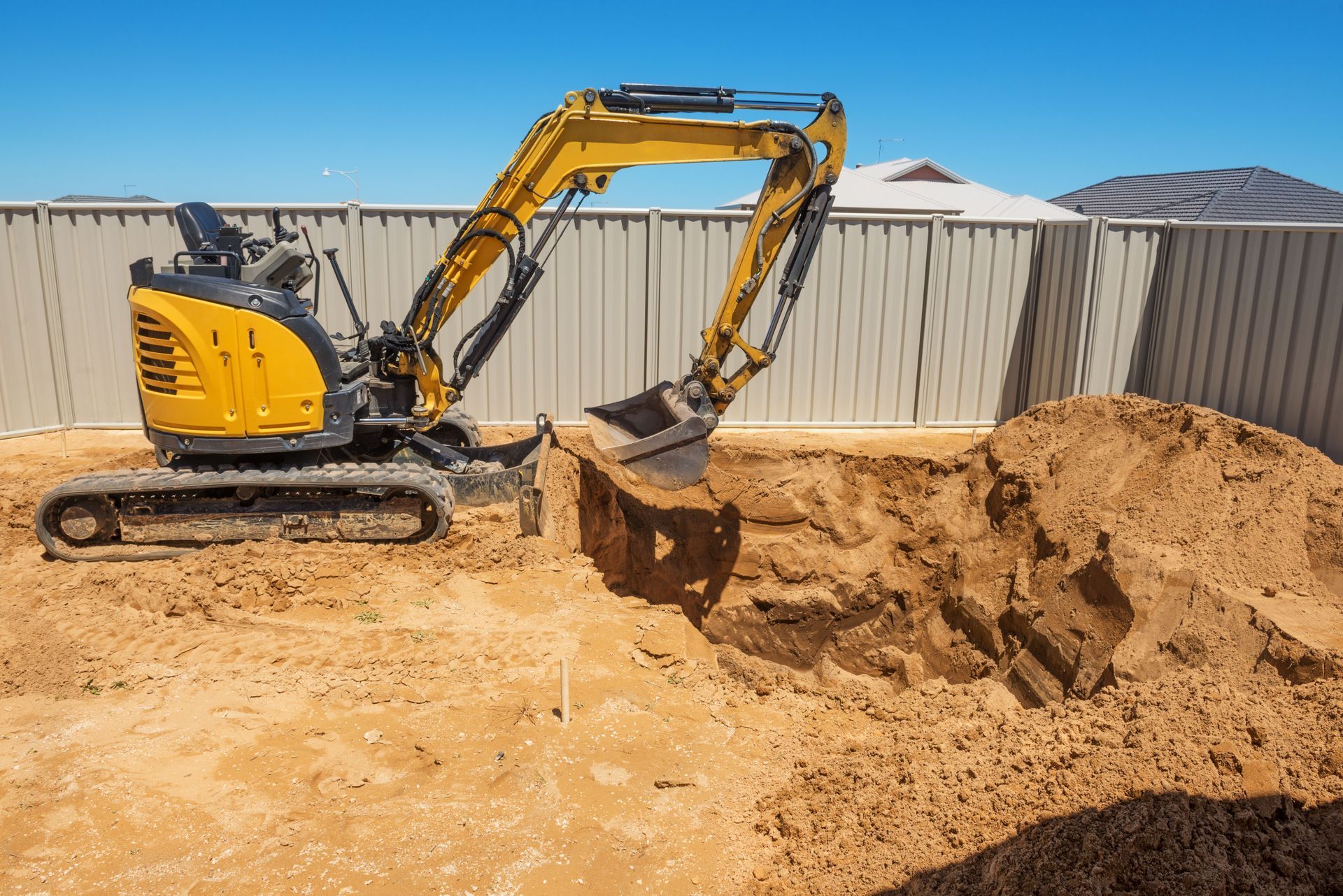 excavator rentals