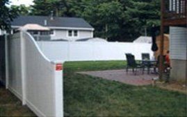 6 Foot Full Privacy Fence with S Taper