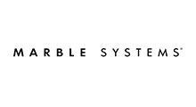 Marble Systems logo in black text on a white background.