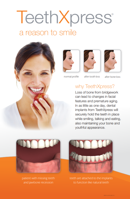 Woman holding an apple