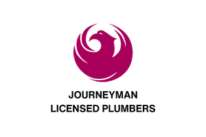 Logo: Purple phoenix inside a circle; text
