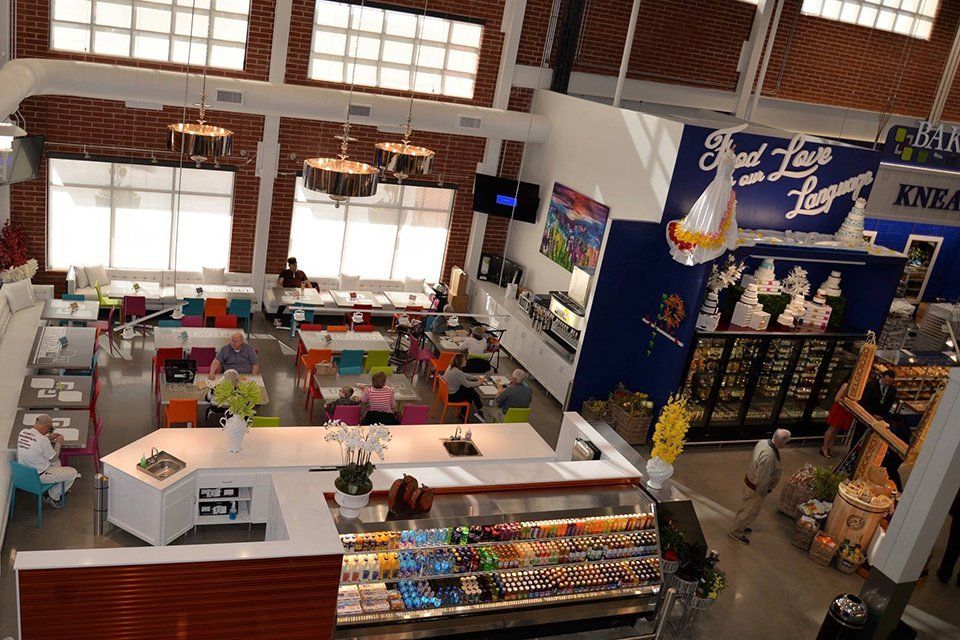 Interior commercial painting