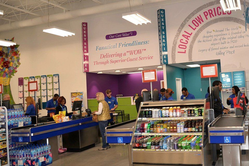 Interior market painting