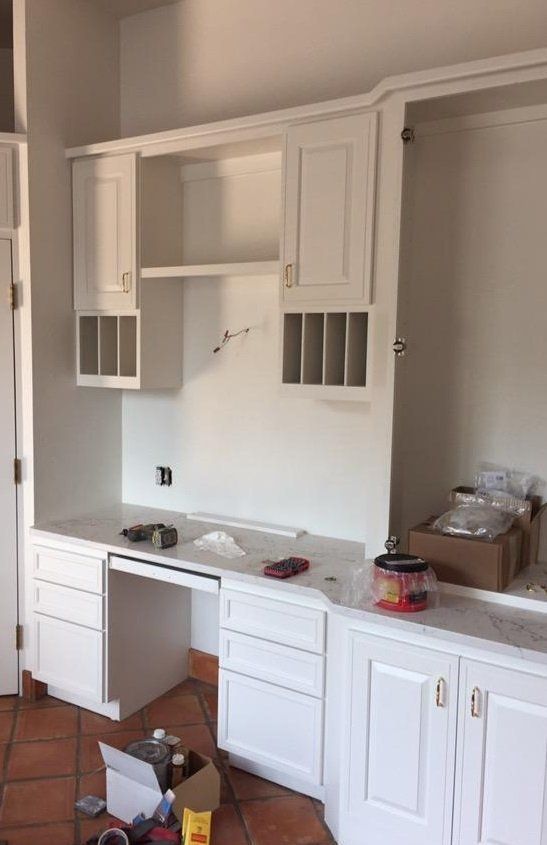 Kitchen cabinetry painting