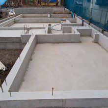 Foundation concrete